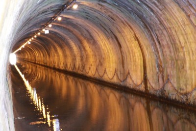 Intérieur du tunnel