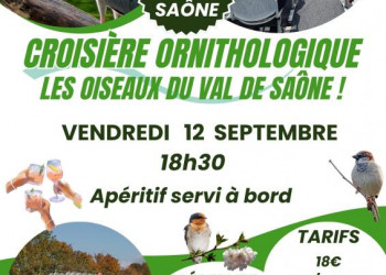 Croisire apritive : Les oiseaux du Val de Sane