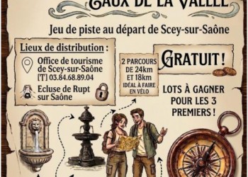 Grand jeu de piste estival "Le secret des eaux de la Vall�e" (gratuit)