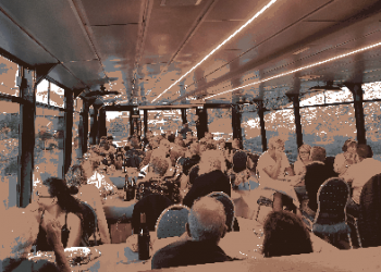  La Noctambule : Croisires Repas nocturne sur la Sane