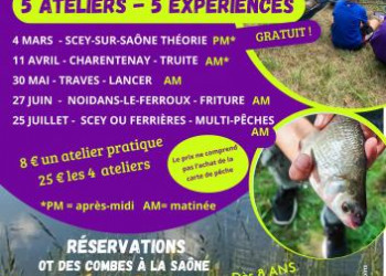 Atelier p�che � la friture � Noidans-Le-Ferroux