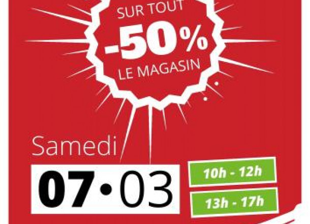 Braderie à la ressourcerie