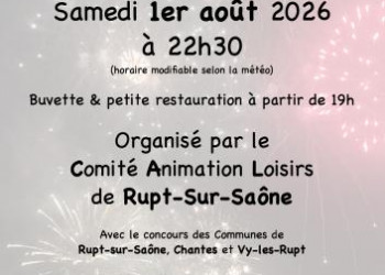 Feux d'artifice de Rupt-Sur-Sa�ne