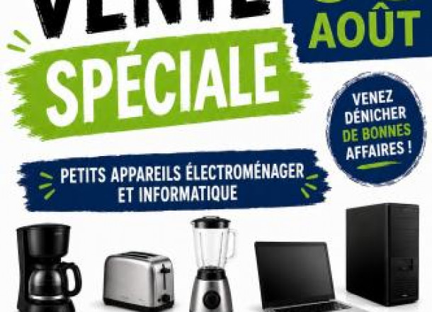 Grande vente sp�ciale � la Ressourcerie Res'Urgence