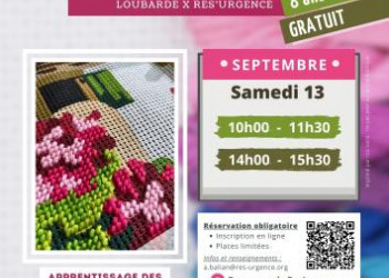 Initiation canevas : atelier gratuit