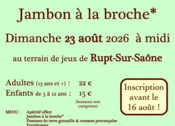 REPAS CHAMP�TRE � Rupt-Sur-Sa�ne