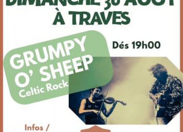 REPAS CONCERT "Grumpy O' Shepp"