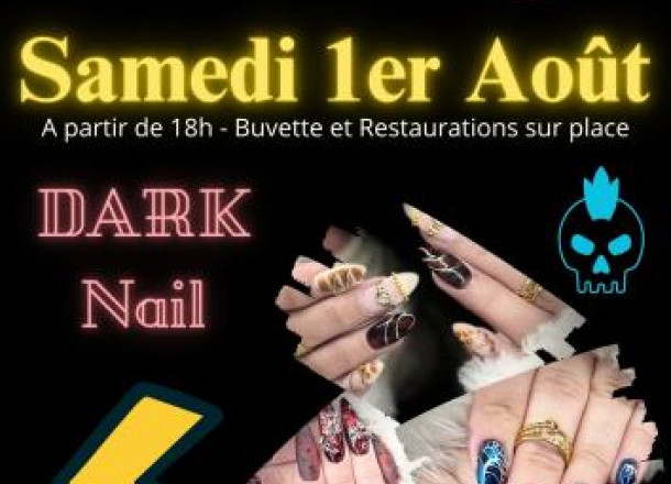 Soir�e dark nails 