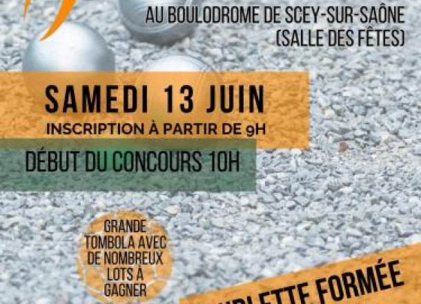 Tournoi de p�tanque 