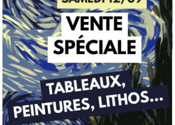 Vente spéciale tableaux